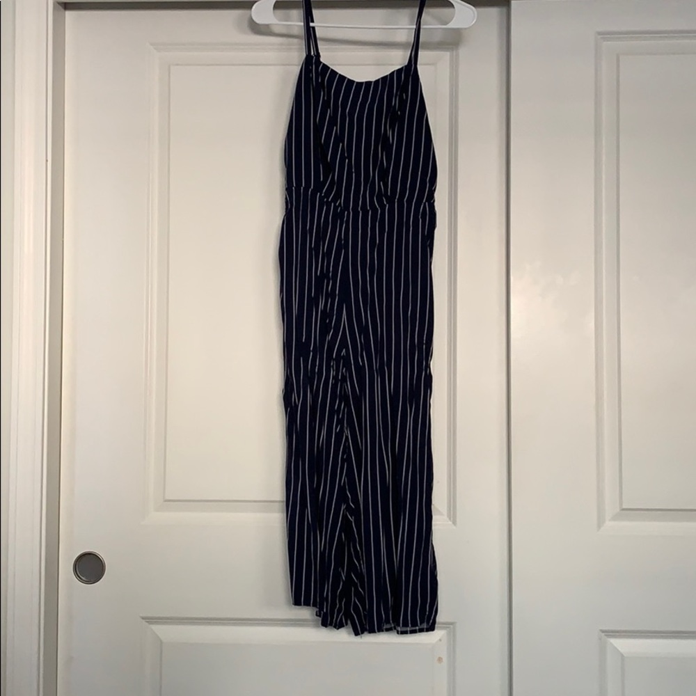 Old Nvay Blue Stripe Jumpsuit